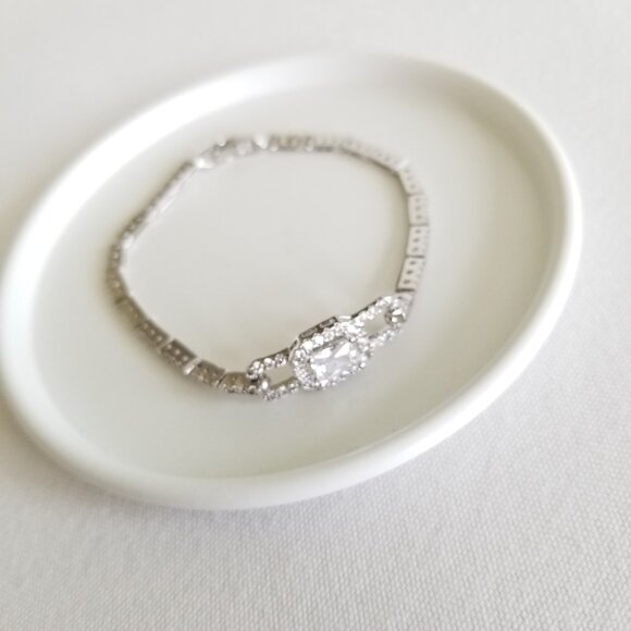 Cubic Zirconia Tennis Bracelet - Picture 5 of 6
